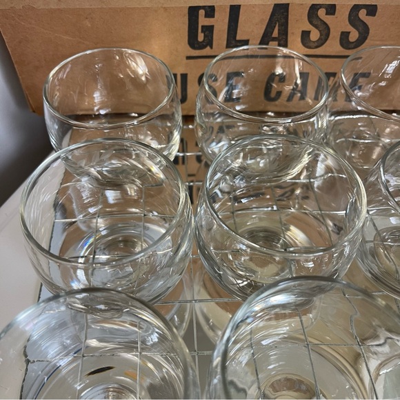 Princess House Roly Poly Cocktail Punch Cups 12 In Box - Picture 6 of 12